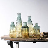 Vases en verre à dégradé