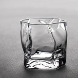Ensemble de verres à whisky à texture évolutive