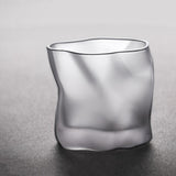 Ensemble de verres à whisky à texture évolutive