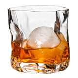Ensemble de verres à whisky à texture évolutive