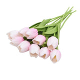 10 Fleurs de Tulipe en Soie
