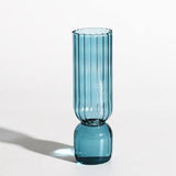 Vases en verre à couleur inversée