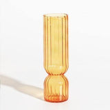 Vases en verre à couleur inversée