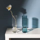 Vases en verre à couleur inversée