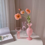 Vase Rétro en Verre Ella