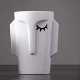 Vase Contemporain Rivera avec Visage