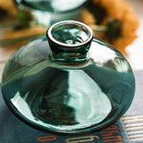 Ensemble de 3 vases en verre Rousseau