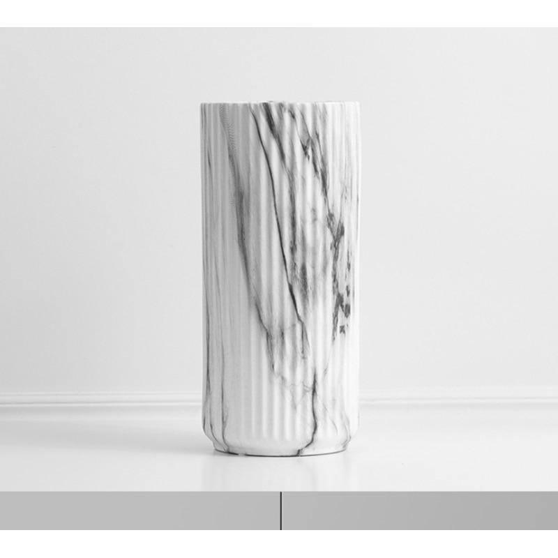 Élégant GeoMarble™ Vase