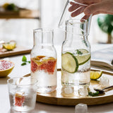 Set de carafes en verre cristal