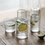 Set de carafes en verre cristal