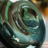 Ensemble de 3 vases en verre Rousseau