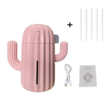 Compact USB LED Cactus Humidifier