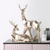 Ensemble de Sculptures de Cerfs