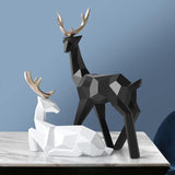 Ensemble de Sculptures de Cerfs