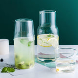 Set de carafes en verre cristal