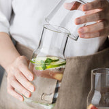 Set de carafes en verre cristal