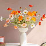 Faux Fleurs Rouges