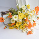 Faux Fleurs Rouges
