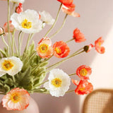 Faux Fleurs Rouges