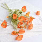 Faux Fleurs Rouges