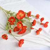 Faux Fleurs Rouges