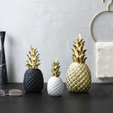 Ornement d'accent en ananas scintillant
