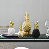 Ornement d'accent en ananas scintillant