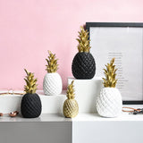 Ornement d'accent en ananas scintillant