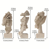 Elmélkedés™ - Set de 3 Statues