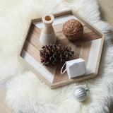 Simára Wooden Plate