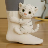 Enikő™ | White Tiger Socks