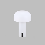 Lampe de table au design champignon
