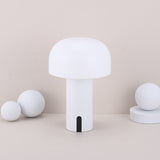 Lampe de table au design champignon