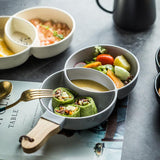 Assiette à collations en céramique Venn